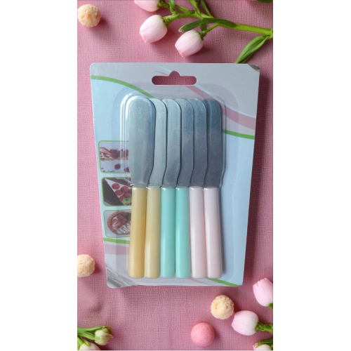 MINI PALLETTE KNIVE 14CM SET OF 6 MINI PALLETTE KNIVE 14CM SET OF 6